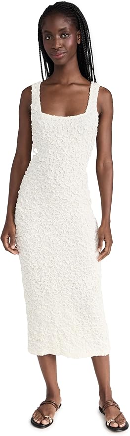 Mara Hoffman Sloan Dress in eco-friendly TENCEL™ Modal, featuring a relaxed silhouette and sustainable summer style.
